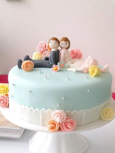 cute-couple-theme-cake